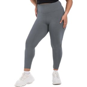 SINOPHANT Plus Size Leggings for Women, High Waisted Tummy Control Buttery Super Soft Black Yoga Pants for Workout