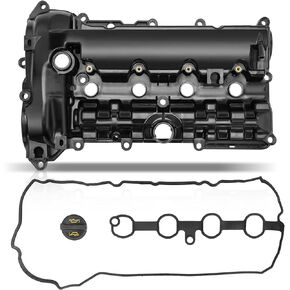 A-Premium Engine Valve Cover with Oil Filler Cap & Gasket Compatible with Mazda CX-5 CX5 2014-2017, 3 2014-2018, 6 2014-2020, CX-30 CX30 2020-2020, 2.5L