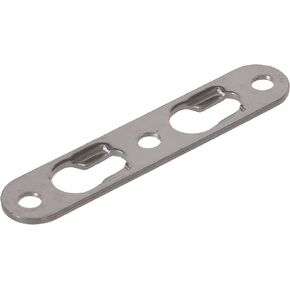 122215 Double Hole Heavy Duty Keyhole Hanger , White