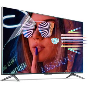 50 Inch Anti-Glare TV Film Blocking Blue Light Shield UV Screen Protector Filter,Blue Light Blocker, New Upgrade Matte Frosted Surface,50 inch Wide
