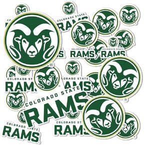 Desert Cactus Colorado State University Rams CSU Stickers Vinyl Decals Laptop Water Bottle Car Scrapbook T1 (Type 1-1)