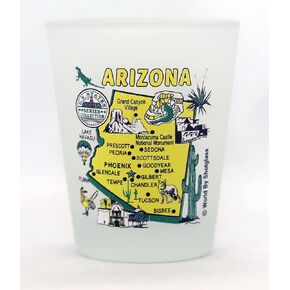 Arizona US States Series Collection Shot Glass