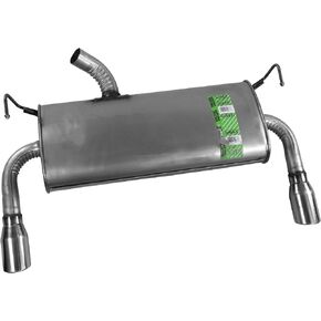 Walker Quiet-Flow SS 50087 Direct Fit Exhaust Muffler Assembly 2.125" Inlet (OD) 3" Outlet (OD) for Ford Escape