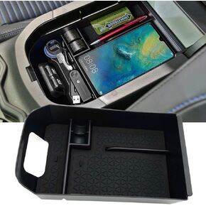 fit for Toyota RAV4 2019 2020 2021 2022 2023 2024 and RAV4 Prime 2021-2024 Accessories Center Console Organizer Tray Armrest Box Secondary Storage