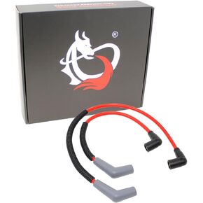 DRAGON FIRE PERFORMANCE Direct Fit 8.5mm Low Ohm Spark Plug Wire Set Compatible With 1999-2020 Can-Am Renegade Outlander Maverick Defender Commander Traxter Replaces ‎420265240 Oem Fit PWJ312