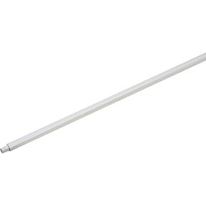 SPARTA 4023200 Plastic Mop Handle, Broom Handle, Replacement Handle With Threaded Tip For Cleaning, 60 Inches, White