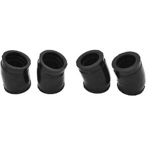 labwork Carburetor Intake Carb Flange Boot Joint Set 16212-300-030, 4 pcs Rubber Insulator Intake Boots Set Replacement for Honda CB750K K1 K2 K3 K4 K5 K6 CB750F Super Sport
