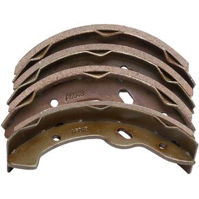 Dr.Acces Golf Cart Brake Shoes, Set of 4, Fits E-Z-Go TXT (97-up), Workhorse 96+, Yamaha G14-G22 94-06 Replace#27943G01 70795G01