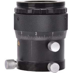 Mugast Helical Focuser,1.25 Inch 0.05mm High Precision Helical Focuser with 10mm Focusing Stroke,M42 x 0.75 Thread,for Telescope Lens/Finder Guidescope