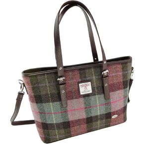 Tweed Bag for Women Tote Handbags Spey Large Made in Scotland