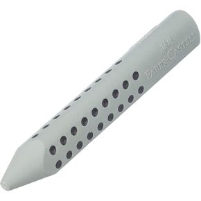 Faber-Castell 2001 287199 Triangular Grip Rubber, Black