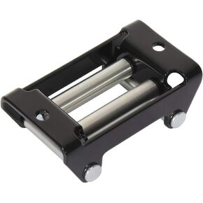 OCPTY Roller Fairlead, 1PCS 3000-4000 LBs 4-Way Roller Cable Guide - Winch Roller Fairlead 4-1/4 Bolt Pattern for Recovery Off-Road Truck RV Pickup ATV UTV SUV