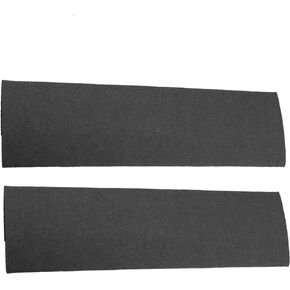 X AUTOHAUX 2 Pcs Felt Car Seat Belt Protector Pads Shoulder Strap Seatbelt Soft Comfort Cover Universal Orange