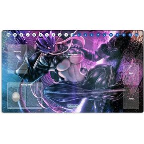 New Mlikemat Digimon Beelstarmon Playmat DTCG CCG Mat Trading Card Game Mat Desk Pad + Free Mat Bag