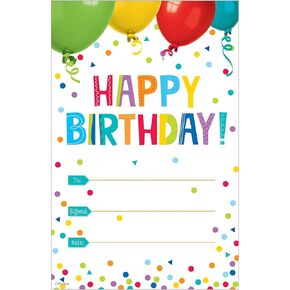 CTP Happy Birthday! Award, Customizable Student Awards, Set of 30, 5.5" x 8.5" Each (Creative Teaching Press 1313)
