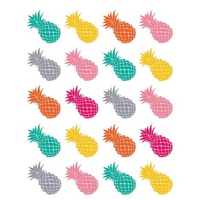 Teacher Created Resources 2158 Tropical Punch Pineapples Stickers