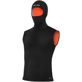 BARE 7/3MM Women's Ultrawarmth Hooded Vest: Wear Inside or Outside Your Wetsuit