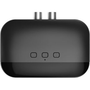 HAOQUOO Stereo Bluetooth Receiver Adapter,NFC Connection, 3.5mm/RCA Dual Audio Output Socket, Bluetooth Adapter Converter Suitable for Smartphones and Tablets