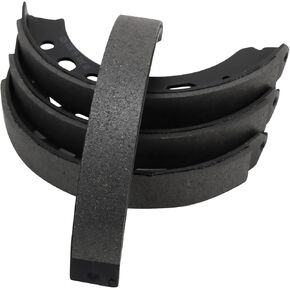 TRQ Rear Parking Brake Shoe Set Compatible with 04-11 Porsche 911 05-08 Boxster 06-08 Cayman