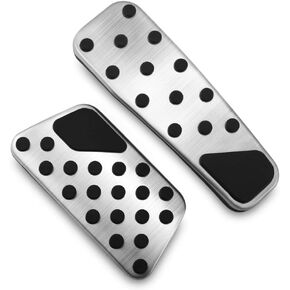 مجموعة دواسات الأداء المصنوعة من الألومنيوم، غطاء دواسات الفرامل ودواسات الفرامل غير القابلة للانزلاق، بديل السيارة لشاحن دودج تشالنجر كرايسلر 300 2009-2016 ملحقات بديلة in Kuwait