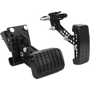 Gas and Brake Pedal Extenders for Short Drivers People, Universal Non Slip Brake and Accelerator Pedals Extender with Length and Angle for Car, Go Kart, Ride on Toys