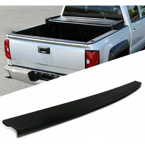 Rear Tailgate Molding Cap Spoiler Replacement Compatible with Chevrolet Silverado GMC Sierra 1500 2014-2019 2500 HD 3500 HD 2015-2019 Tail Gate Protector 22763062 GM1904110