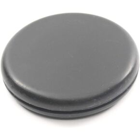 Rubber Flush Plug Grommet Without Hole - Fits 1 3/4" Hole in 1/16" Thick Panel (6)
