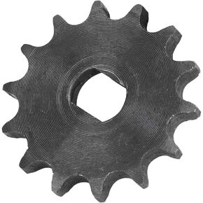 Qiilu 25H Sprocket Bike Sprocket and Chain 14 Tooth Sprocket Gear 428 Metal Chain Sprocket for Electric Scooter 12X17Mm
