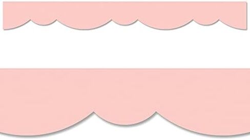CTP Blush Stylish Scallops Bulletin Board EZ Border (Creative Teaching Press 10527) in Saudi Arabia