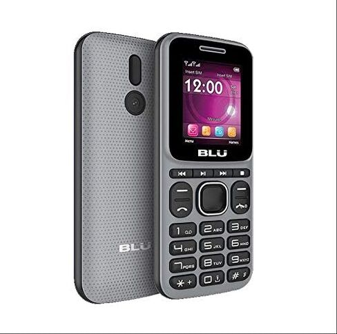 BLU Z4 Music Z250 GSM Unlocked 1.8" Dual Sim | FM Radio | Flashlight | VGA Camera (Black/Blue) in Saudi Arabia