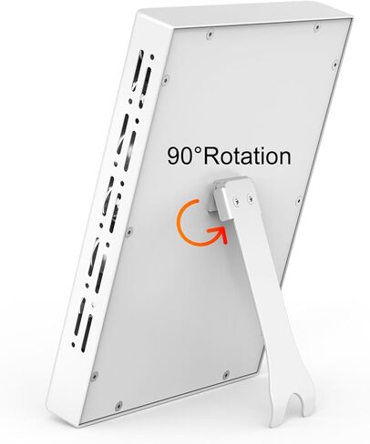 Red Light Therapy, Portable Red Near Infrared Light 660nm 850nm with 30 Clinical Grade Dual Chips LEDs & Timer, High Power Panel lamp for Skin Health, Body Recovery, Pain Relief (20W) in Saudi Arabia