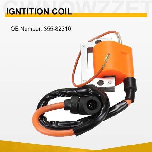 Ignition Coil Spark Plug and Ignitor CDI Box for 1979-1986 Yamaha Gas Golf Cart G1 2 Cycle Replace 10-85540-20-00 355-82310 8H4-82310-20-00 in Saudi Arabia