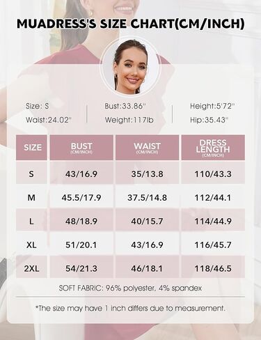 MUADRESS Women Ruffle Sleeve Crewneck Church Dress Knee Length Elegant Formal Work Business Dress with Belt in Kuwait