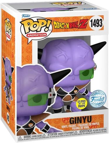 Funko Pop! Dragon Ball Z Ginyu Glow-in-The-Dark Vinyl Figure #1493 in Saudi Arabia