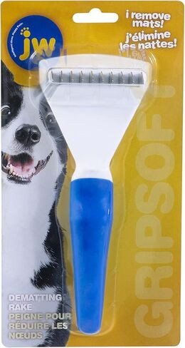 فرشاة الكلاب GripSoft Dematting Rake Dog من شركة JW Pet in Saudi Arabia