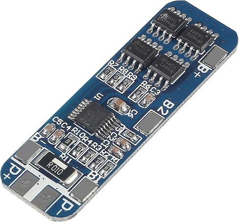 5 قطعة 3S 10A BMS 18650 BMS وحدة شاحن بطارية ليثيوم أيون لوح حماية شاحن ليثيوم أيون وحدة حماية الإفراط في التفريغ/الإفراط في التيار in Saudi Arabia