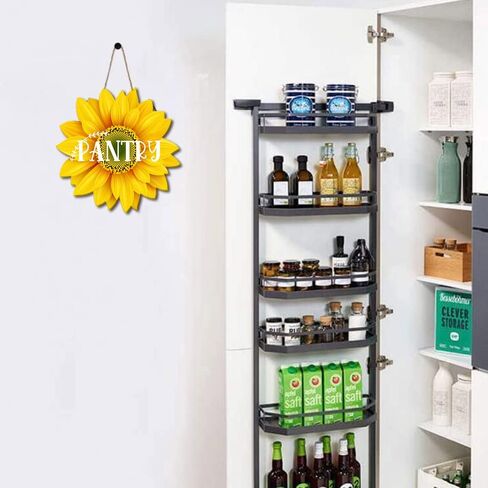 Sunflower Bathroom Wood Sign Door Hanger 12 Inch Sunflower Wreath for Wall Spring Summer Fall Hanging Signs for Bathroom Home Decor Indoor Outdoor in Saudi Arabia