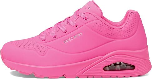 Skechers Women's Uno-Stand on Air Sneaker, HOT Pink, 9 in Saudi Arabia