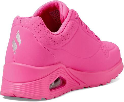 Skechers Women's Uno-Stand on Air Sneaker, HOT Pink, 9 in Saudi Arabia