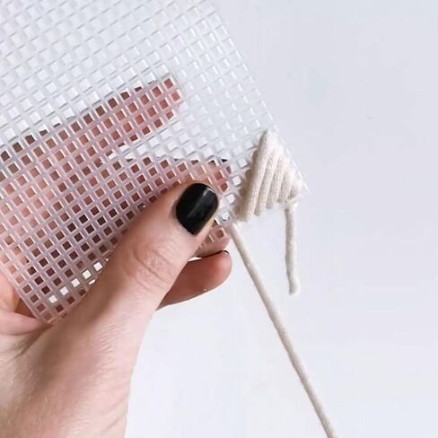 20 PCS Plastic Canvas Sheets 7 Count 9.8X 13.2Inch Plastic Mesh Sheet Large Plastic Canvas for Embroidery Crafting, Acrylic Yarn Crafting, Knit and Crochet Projects in Kuwait