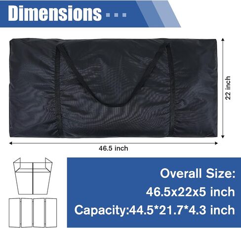 حقيبة حمل DJ Booth حقيبة حمل لوحة واجهة DJ حقيبة سوداء للواجهة حقيبة DJ بديلة معززة، 46.5 × 22 × 4.7 بوصة in Kuwait