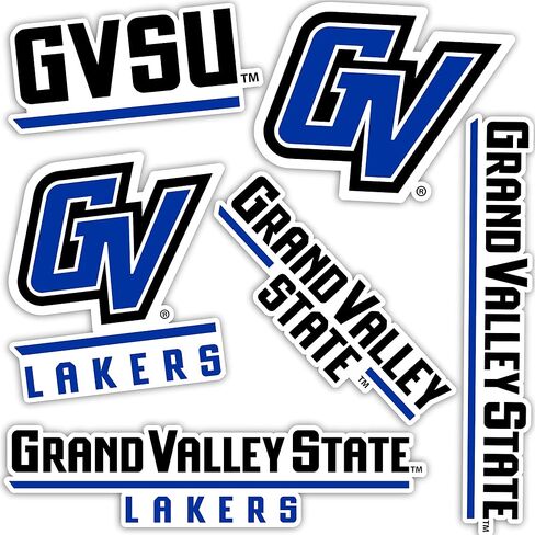 Desert Cactus Grand Valley State University Sticker GVSU Lakers Stickers Vinyl Decals Laptop Water Bottle Car Scrapbook T2 (Type 2) in Saudi Arabia