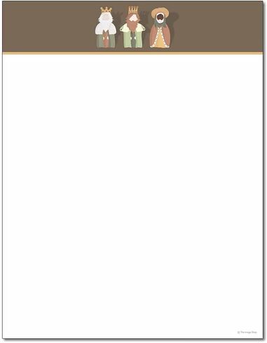 Draped Cross Letterhead Letterhead Laser & Inkjet Printer Paper (100 Pack) in Kuwait