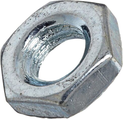 Small Parts FSCM20DIN934Z Steel Hex Nut, Zinc Plated Finish, Class 8, DIN 934, Metric, M20-2.5 Thread Size, 30 mm Width Across Flats, 16 mm Thick (Pack of 25) in Kuwait