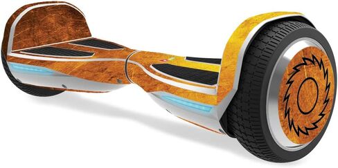 جلد MightySkins متوافق مع لوحة تحوم Razor Hovertrax 1.5 - رقائق ذهبية | غطاء ملتف واقٍ ومتين وفريد ​​من نوعه من الفينيل | سهل التطبيق والإزالة وتغيير الأنماط | صنع في الولايات المتحدة الأمريكية in Saudi Arabia