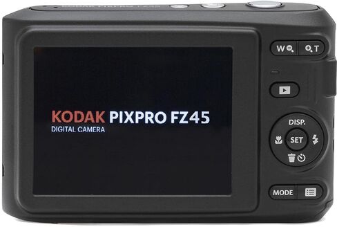كاميرا رقمية Kodak PIXPRO FZ45 Friendly Zoom 16MP Full HD رقمية، حمراء، حزمة مع بطاقة ذاكرة 32 جيجابايت وحقيبة كاميرا in Kuwait