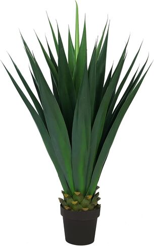 Artificial Agave Plant，41’Large Faux Agave Plant，Fake Outdoor Plants Yard Garden Decor,Yucca Floor Plants for Home &Office Decor,UV Resistant… in Kuwait