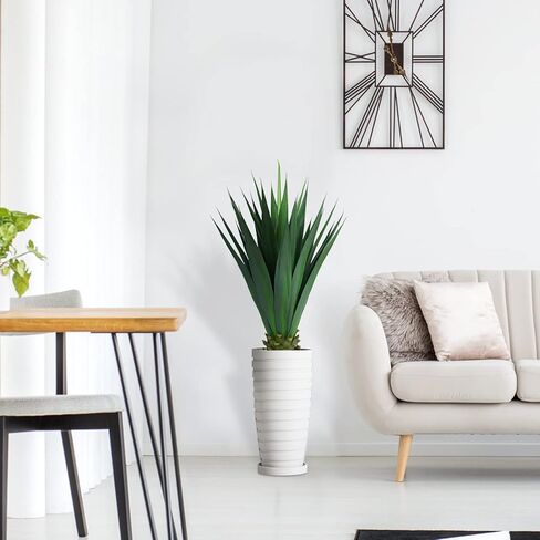 Artificial Agave Plant，41’Large Faux Agave Plant，Fake Outdoor Plants Yard Garden Decor,Yucca Floor Plants for Home &Office Decor,UV Resistant… in Kuwait