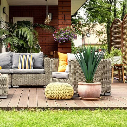 Artificial Agave Plant，41’Large Faux Agave Plant，Fake Outdoor Plants Yard Garden Decor,Yucca Floor Plants for Home &Office Decor,UV Resistant… in Kuwait