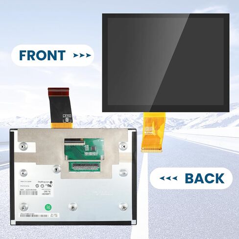 استبدال 8.4 بوصة Uconnect 4C UAQ LCD شاشة لمس راديو الملاحة، استبدال OEM جديد مناسب لسيارة Dodge RAM Jeep Chrysler 2017-2021 LA084X01-SL01 LA084X01SL02 in Kuwait